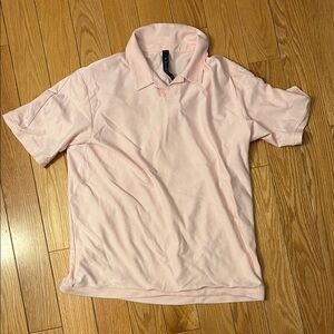 Lululemon Men's Pink Johnny Collar Polo Size XS